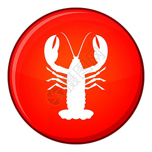 白灼罗氏虾插画