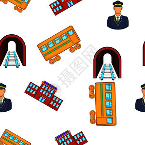 铁路要素插画集图片