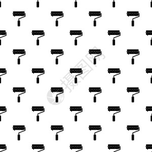 唯美画家滚动图案简单显示滚动矢量图案用于web滚动图案简单样式插画