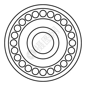 nsk轴承插画_nsk轴承卡通_nsk轴承插图_手绘_板绘_摄图网