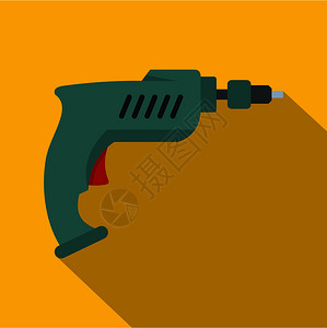 苹果手机安装电池图标用于web的钻孔矢量图标平面插钻孔标平面样式