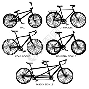 自行车复古小轮自行车高清图片