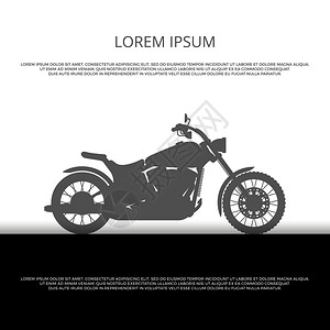摩托车背景设计矢量说明运动摩托车背景设计图片