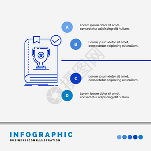 54书籍领导者规则网站和演示文稿的规则信息图表模板直线蓝图标信息风格矢量说明eps10抽象模板背景背景图片