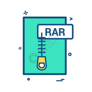 ra文件格式图标矢量设计图片