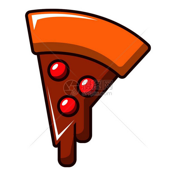 披萨切片图标图片