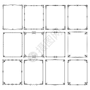 复古边框图片
