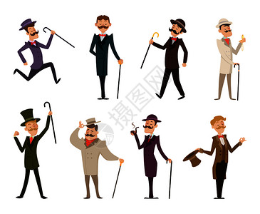 卡通帽子人物图片