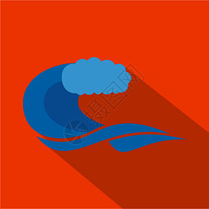 潮矢量web的波构成矢量图标wave构成图标平面样式插画