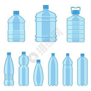 3d写实水桶水瓶图片