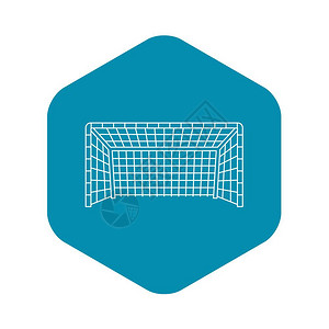 足球目标图用于网络的足球目标矢量图的大纲插足球目标大纲样式图片