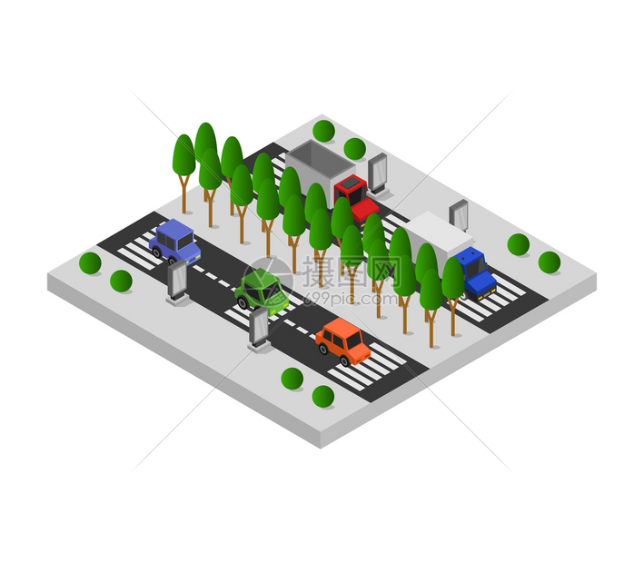 公路运输工具图片