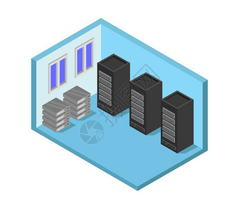 机房重地非请勿入插画_机房重地非请勿入卡通_机房重地非请勿入插图