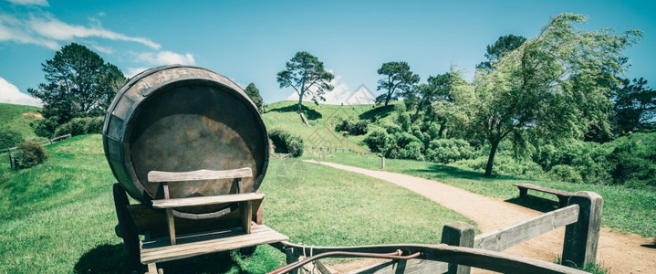 农村业景观背中的绿色草场有机食品葡萄酒和精饮料产品工业图片