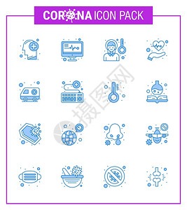 救护车生命头痛健康击败冠状2019Nov病媒设计要素图片