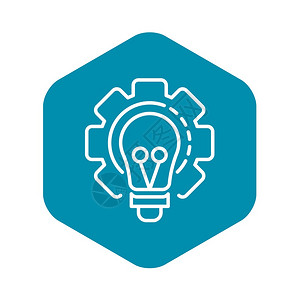 个性化定制解决方案blucog方向盘图标大纲方向盘图标用于在白色背景上