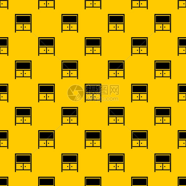 白色背景矢量图解上隔离的简单样式老侧边板旧图案矢量