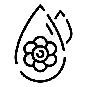 白色泡沫水滴背景插画