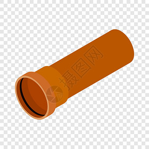 塑料管建材插画_塑料管建材卡通_塑料管建材插图_手绘_板绘_摄图网