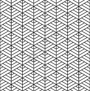 中国工艺木雕支城以黑白双色的黑白圆形木图画为根据的无缝几何图案以