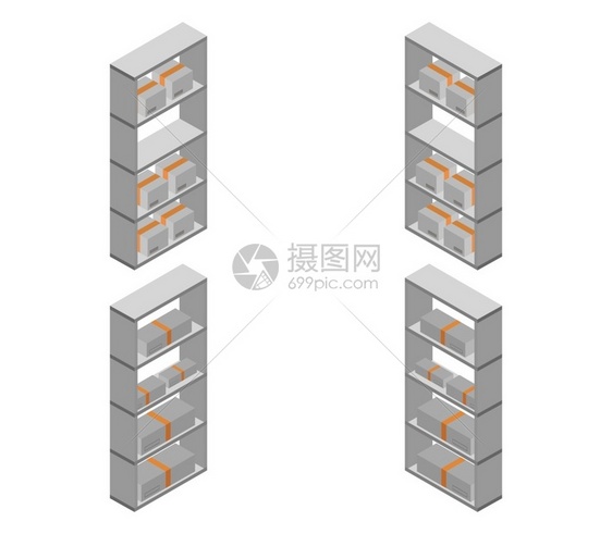 实度仓库架图片