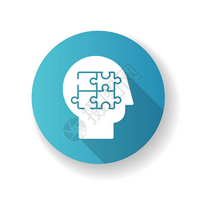 思维逻辑背景插画