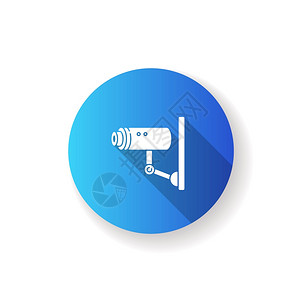 蓝色光电用于私人安全的摄像头用于监测地区的ctv观察盗窃危险区光电