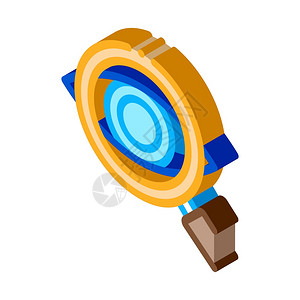 激光等插画_激光等卡通_激光等插图_手绘_板绘_摄图网