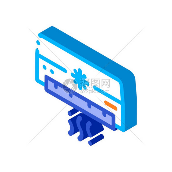 空调冷却电动技术矢量元素图片