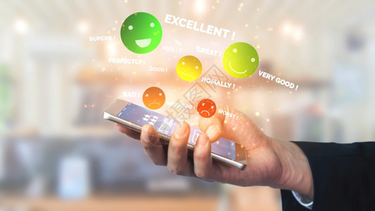 用户对在线申请方面的服务经验给予评级客户可以评价服务质量从而对企业进行名声评级图片