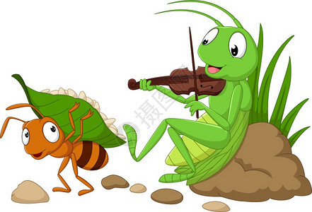 卡通可爱的蚂蚁图片