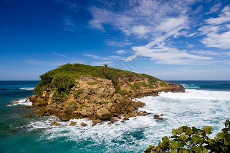 岩石岛的西北海岸出生地瑞科图片