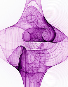 紫色环的科技风格背景计算机数字生成了此图像图片
