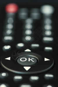 电视遥控黑按钮图片