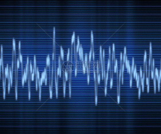 音频或波大型高技术超音频波图片