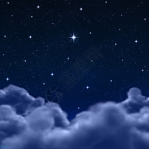 星空中的双子座望着在太空中或夜云星的希望背景