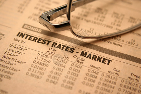 利率市场背景图片
