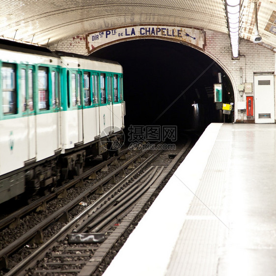 欧洲最古老的地铁站之一下巴黎图片