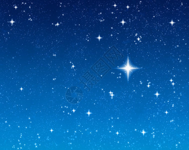 夜空中的大明星等待着许愿背景图片