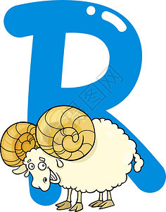 用漫画插图显示r的公羊信图片