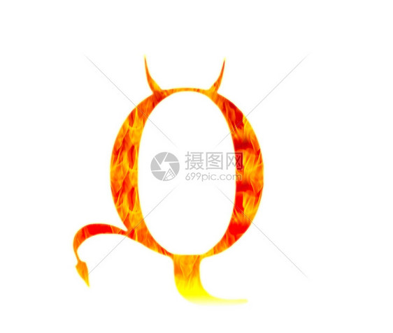 q恶魔腹部图片