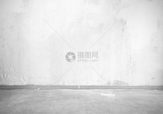 石墙和灰色地板的古老内层图片