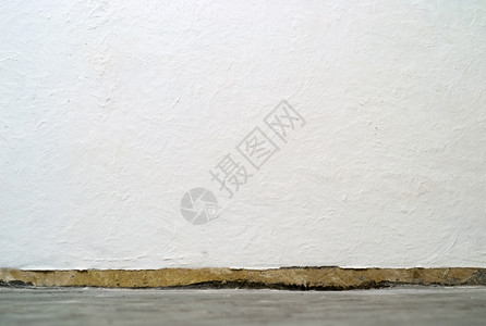 装饰石膏的墙内白色图片
