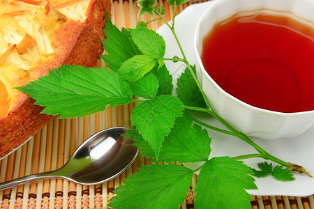 和茶是健康美味的早餐图片