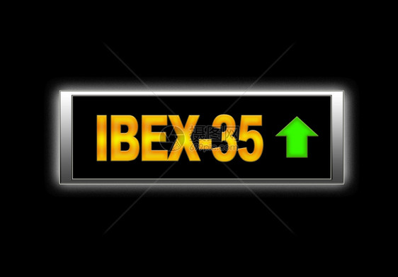 使用ibex35的亮光标志图片