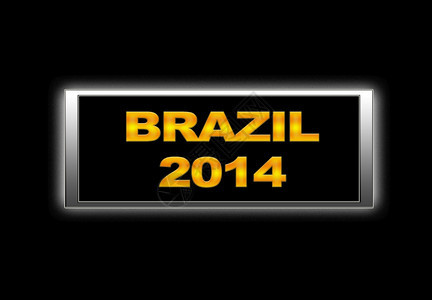 2014年用brazil显示的标志图片