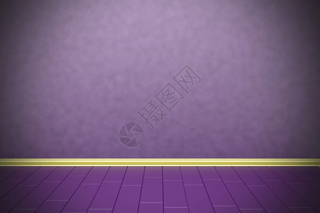 具有反光效果的空紫墙背景图片