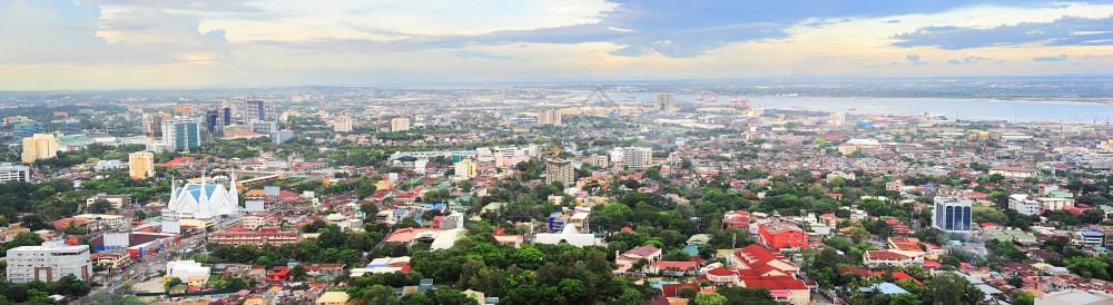 慧港国际公寓cebu是第二大都市中心和主要国内航运港背景