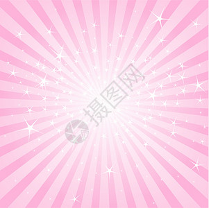 粉色带有恒星和条纹的抽象背景图片