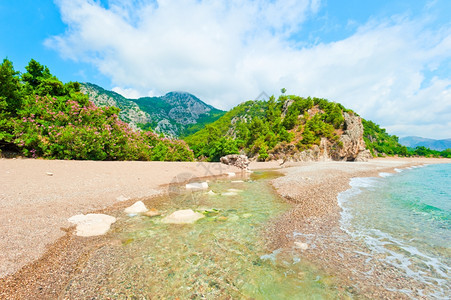 流进地中海的河图片